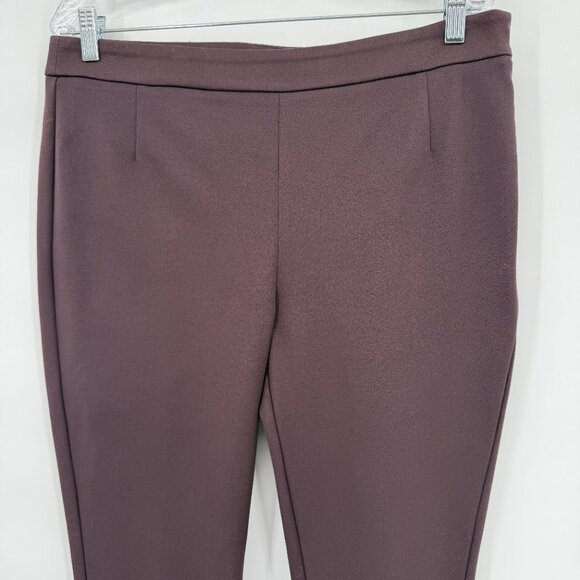 Reiss Plum Burgundy Tailored Slim Ankle Pants – Women’s US 10 - Picture 2 of 13